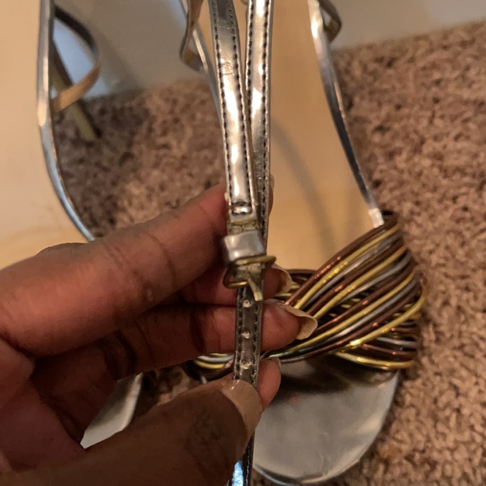 Cute Bebe Sandal W/Heel - Picture 4 of 12